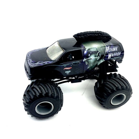 Monster Jam Trucks Hot Wheels Off Road Mohawk Warrior Toys Cars Children Kids - Picture 3 of 7